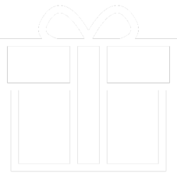 icono regalo white